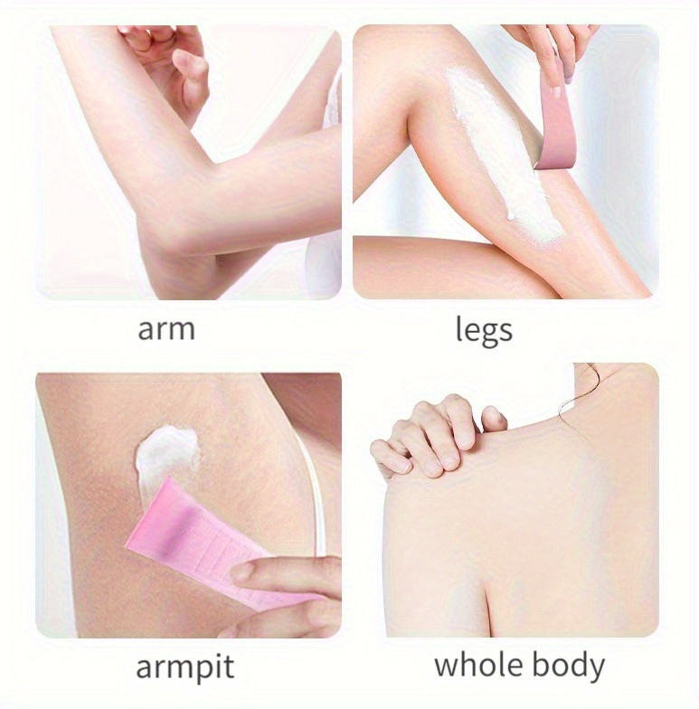 3/4/5 komada Strugača za Uklanjanje Dlaka - Nježni Zakrivljeni Dizajn, Pastelno Roze/Bela - Za Glatak Nanošenje - Za Telo, Lice, Bikini, Pazuhe, Noge - Kompatibilno sa Svim Tipovima Svijetlo Bež Boja - Za Salone i Kućnu Upotrebu, Uklanjač Dlaka s Lica, Dodatak za Negu Tela, Elegantna Alatka za Čišćenje, Materijal Prijatan za Kožu, Aksesoar za Skincare Rutinu