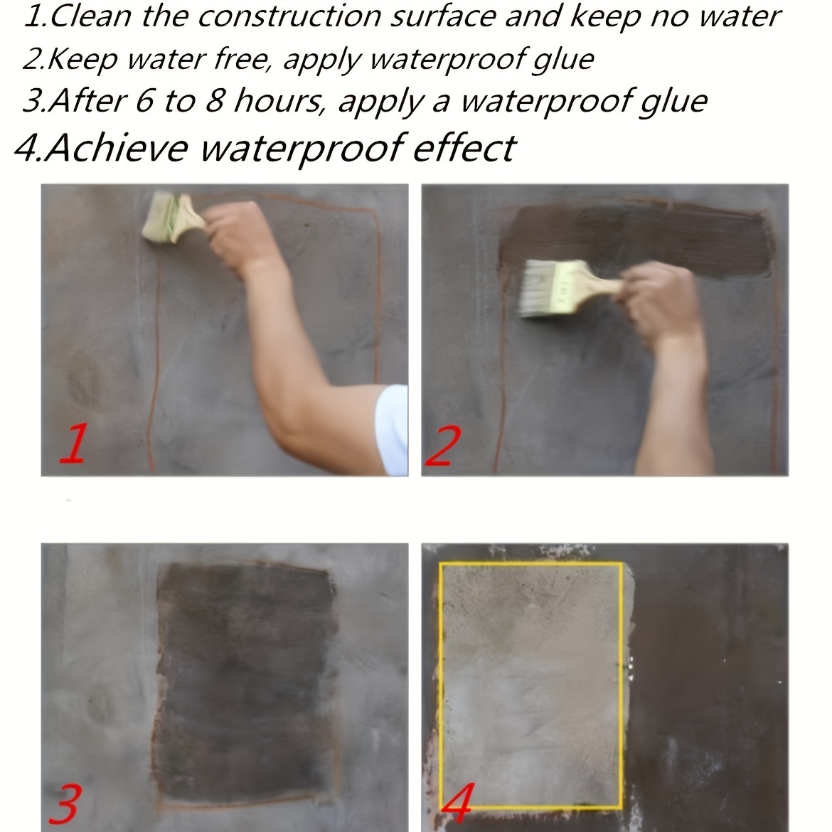 500G/17.6Oz Nevidljivi Agent, Izolacioni Zaptivač, Super Jaki Lepak, Nevidljivi Agent Otporan na Curenje
