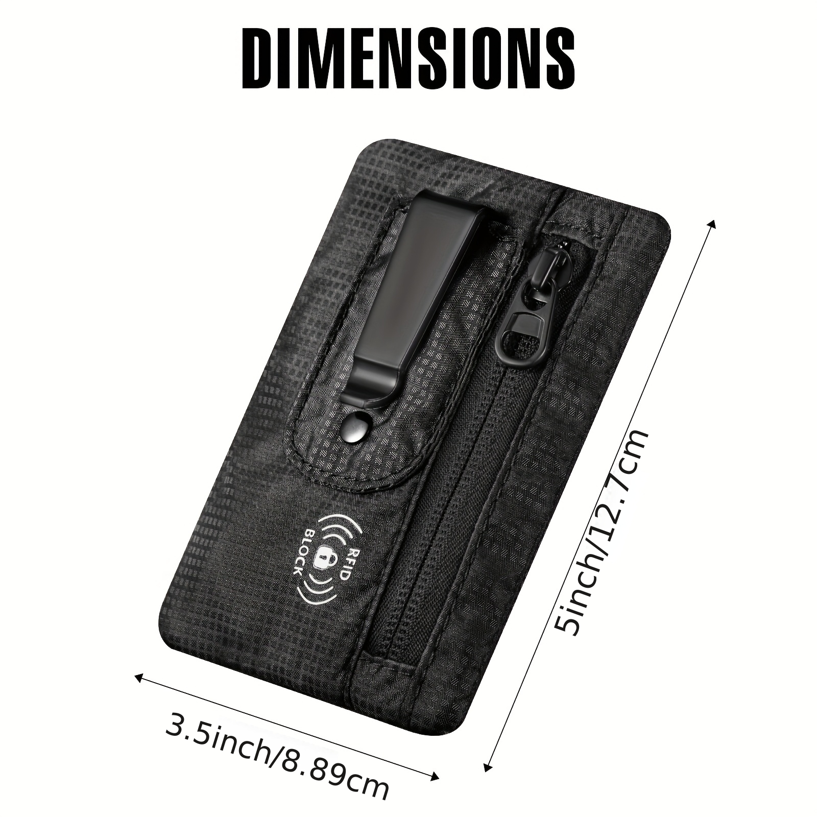 WESSLECO Unapređeni RFID Blokirajući Novčani Pojas - Protiv Krađe Skriveni Držač za Novac i Kartice - Veliki Kapacitet Diskretna Putna Torbica, za Muškarce i Žene, Čuvanje Lične Karte/Ključeva, Putovnica, (Najlon, Dizajn nalik na kaiš, nije tradicionalni kaiš)