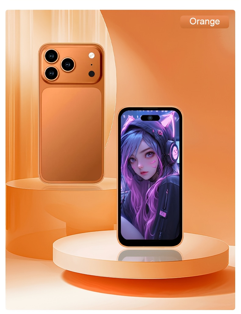 Kompaktni Mini Telefon sa Dodirnim Ekranom | Dual SIM 3G Pametni Telefon | 2000mAh Veliki Kapacitet Baterije | 2+16GB | HD Ekran za Superiornu Kvalitetu Slike, Tanak Dizajn za Estetiku i Prenosivost, Lagano i Tanko Telo sa Udobnim Držanjem, Lako za Nošenje, Idealno kao Rezervni Telefon, Studentski