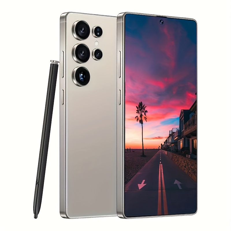 Globalno Otključan Novi Pametni Telefon, 8GB+256GB Memorije, 6.6-inčni Ekran, 48MP+72MP Kamera, 4800mAh Velika Baterija sa Super Dugim Trajanjem Baterije, Podrška za Dual SIM, Otključavanje Prepoznavanjem Lica, Savršen za Noć Veštica/Bozić, Idealan Praznični Poklon