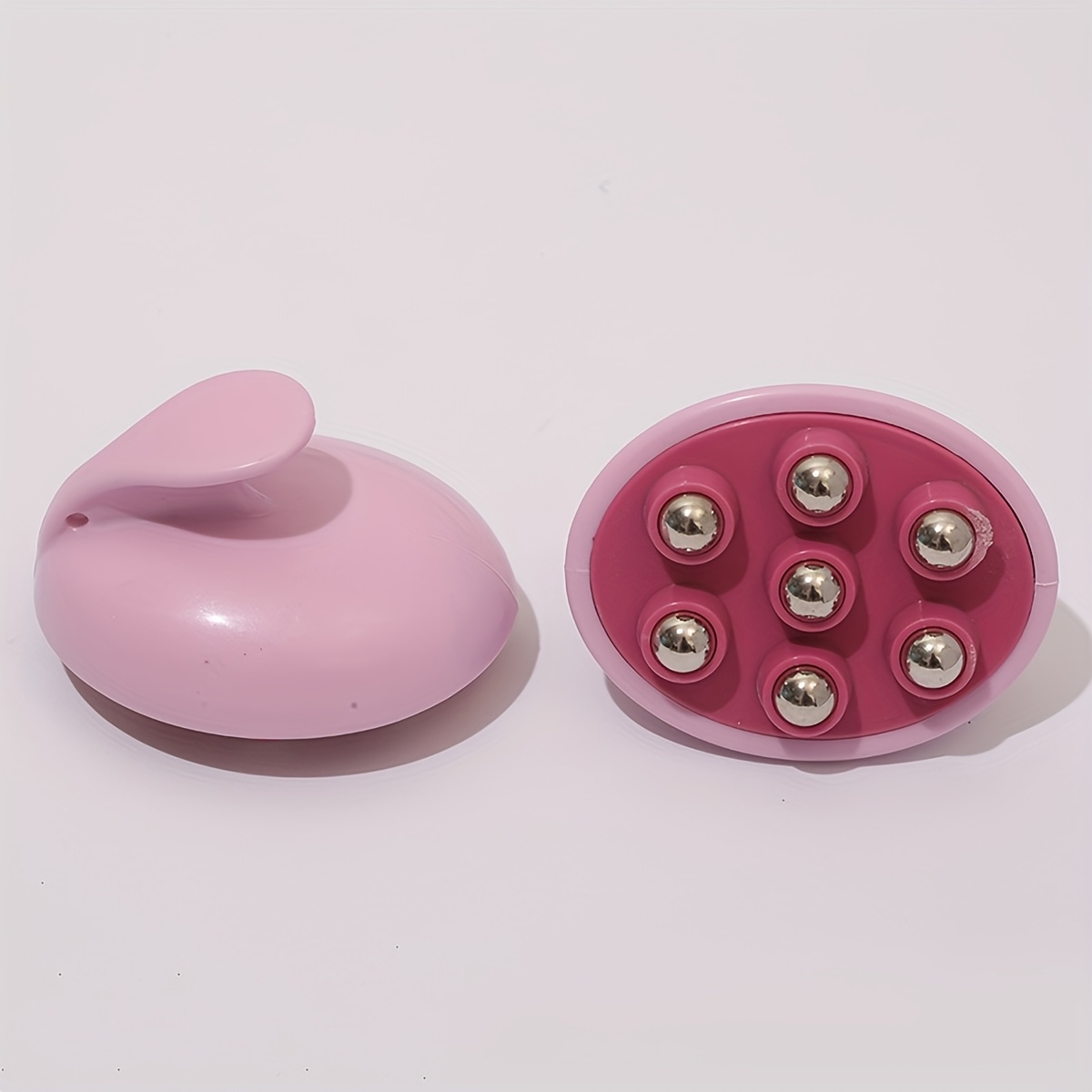 7-Točkovni Masažer sa Valjcima za Duboko Masažiranje Mišića, Pogodan za Stomak i Celu Figuru—Ovaj Prenosivi Ručni Alat sa Loptom je Savršen za Ruke, Ramena, Struk i Butine, Što ga Čini Idealnim Izborom za Kućni Fitnes i Putovanja