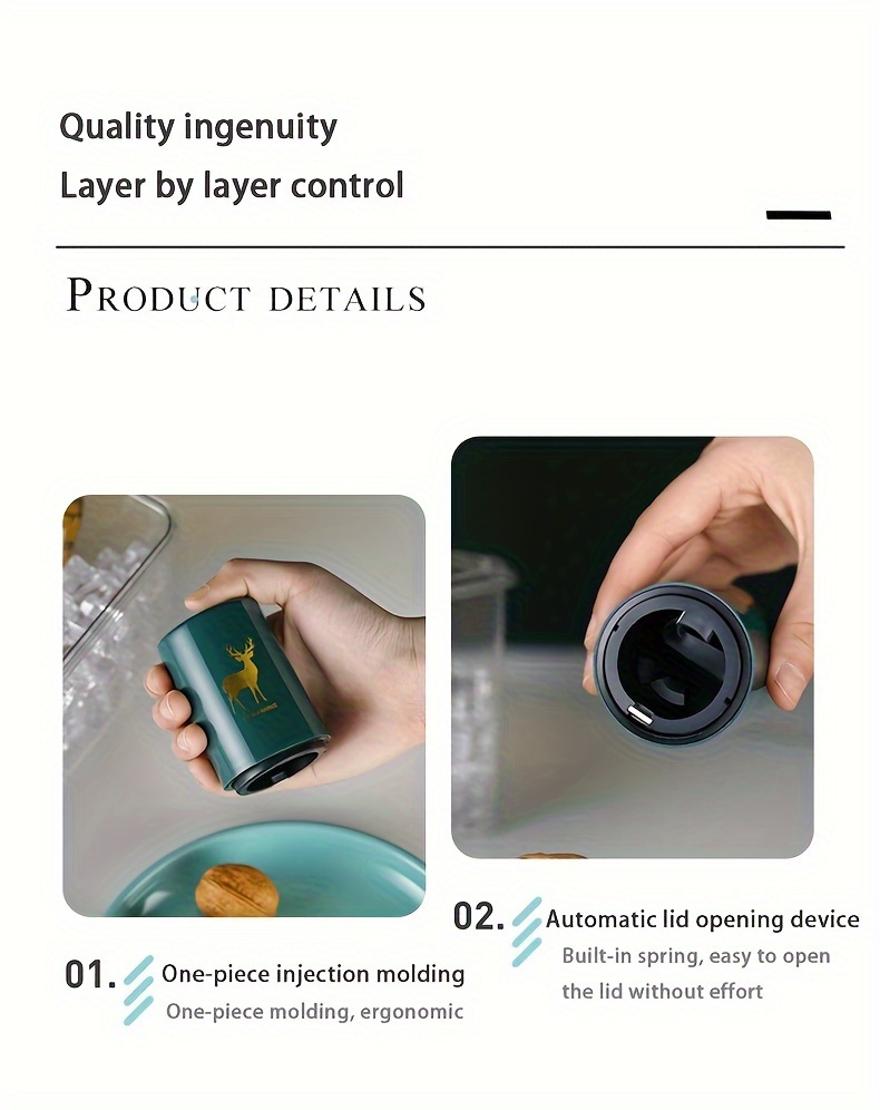 Magnetski automatski otvarač za pivske flaše i čep - Jednostavna magnetska poluga, bez potrebe za struju, prenosivi alatac za bar i kuhinju za domaćinstvo, žurke, putovanja - Idealan uređaj za Otkrivenice za Oktoberfest, Valentinove, diplomiranje, esencijalni pribor za zabave, elegantan dizajn, visokokvalitetna završnica, poklon kupcima, kompaktan dizajn, izdržljiva konstrukcija