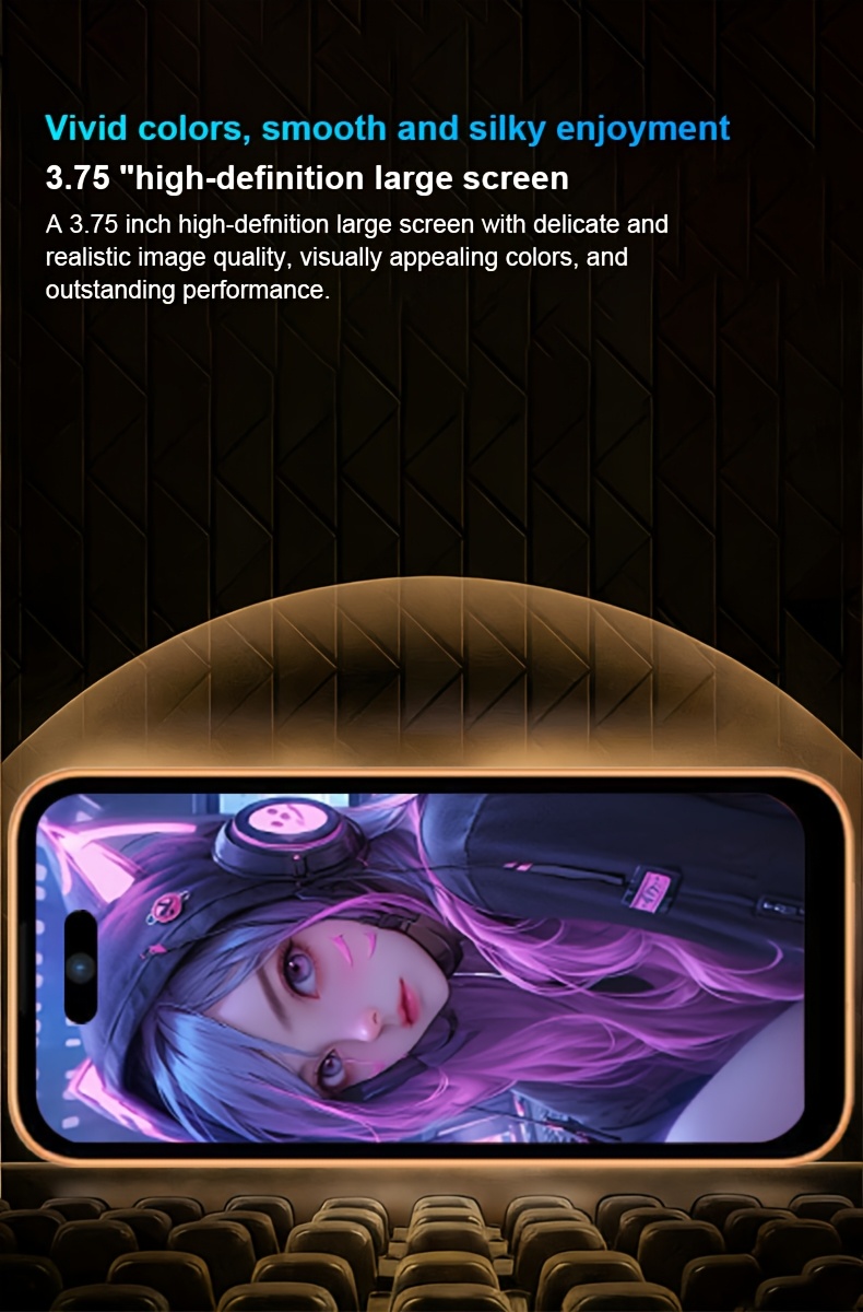 Kompaktni Mini Telefon sa Dodirnim Ekranom | Dual SIM 3G Pametni Telefon | 2000mAh Veliki Kapacitet Baterije | 2+16GB | HD Ekran za Superiornu Kvalitetu Slike, Tanak Dizajn za Estetiku i Prenosivost, Lagano i Tanko Telo sa Udobnim Držanjem, Lako za Nošenje, Idealno kao Rezervni Telefon, Studentski