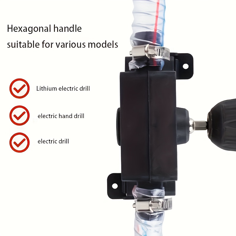 1 Komplet Ručna Samousisavajuća Pumpa - Teška Prenosiva Pumpa za Vodu Bez Potrebe za Strujom, Brz Prenos Tekućine Pogodna za Baštu, Farmu, Bunar, Ribnjak, Navodnjavanje - Izdržljiva Plastična Ručna Pumpa sa Sistemom za Usisavanje