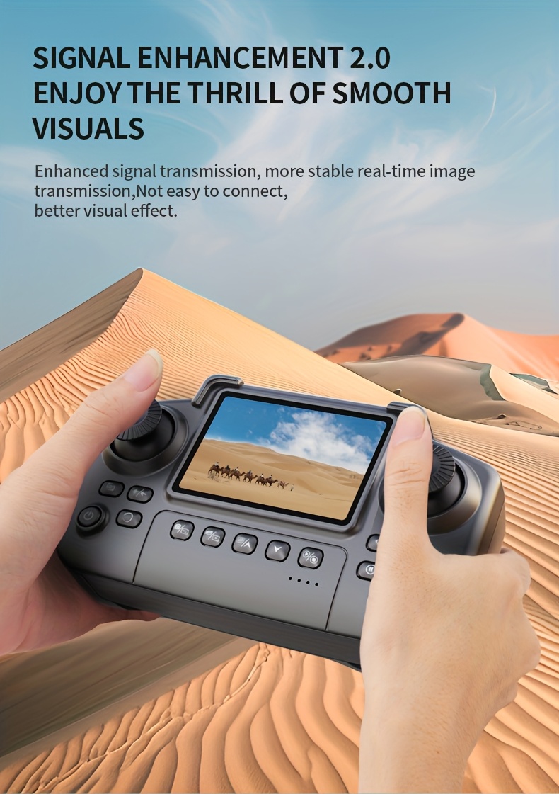 E99 Dron sa Dvostrukom Kamerom i HD Ekranom, Dugotrajna Baterija, USB Punjenje, Pametno Praćenje i Izbegavanje Prepreka - Izdržljiv Dron za Početnike, Wi-Fi Omogućen, Daljinski Upravljač, ABS Materijal, Visokokvalitetni Dron