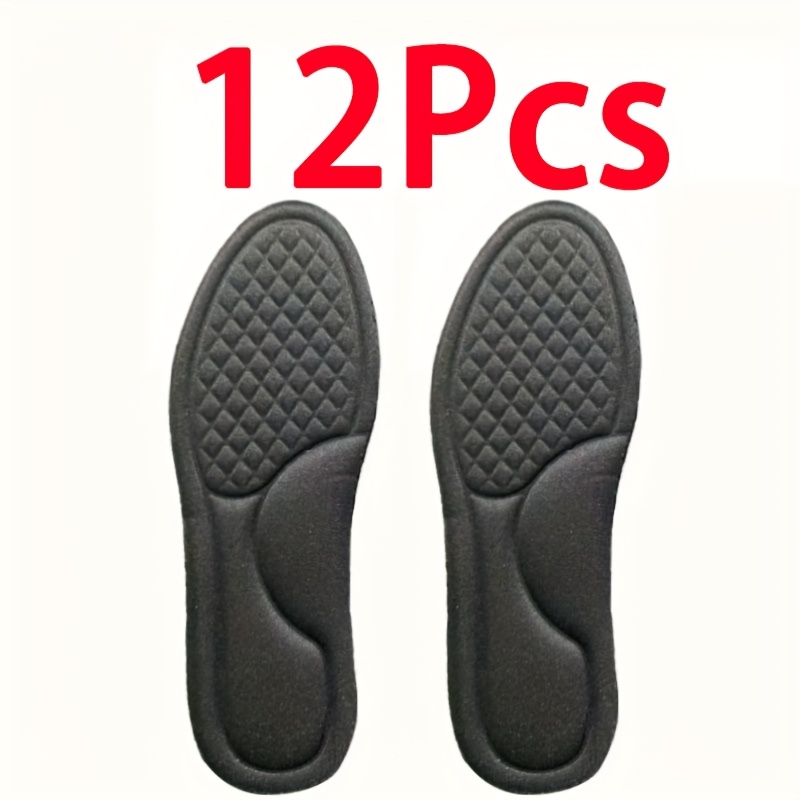 6 Pari 12 komada Uložaka koji apsorbuju udarce, Ultra Meki i Udobni Sportski Jastučići za Dugo Stajanje na Otvorenom u Jesen i Zimu, Razni Dodaci za Obuću, Pogodni i za Muškarce i za Žene