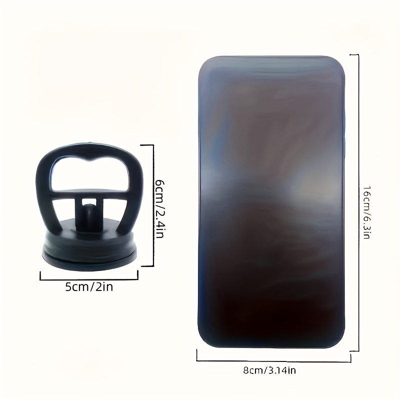 Brza Popravka Snažna Usisna Čaša za Udubljenja, Komplet Alata za Popravku Udubljenja na Automobilima sa Dizajnom Usisne Čaše za Izvlačenje Oblika Karoserije, Set Alata za Popravku Udubljenja, Usisna Čaša za Staklo, Alat za Usisavanje Limova, Teška Jednostruka Kandža, Izvlakač za Pločice, Usisna