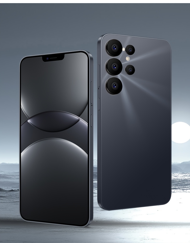 Novi Android Smartphone sa Sistemom Dve Kamere (13MP + 48MP) i Velikim Prostorom za Skladištenje | Ekran od 6.5 inča, 5G, USB Type-C, Android 15, 4K Video Snimanje, Wi-Fi, Polimer Baterija - Idealan za Poklone za Odmor