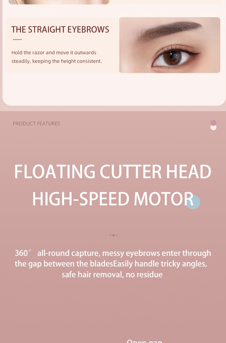 3-u-1 Električni uvijač za trepavice, pinceta i trimer - USB sa brzim podešavanjem temperature, bežično korišćenje, pogodan za uvijač za trepavice, trimer za obrve i trimer za dlačice na licu - Prenosivi kozmetički alat za žene i muškarce, pogodan za putovanja