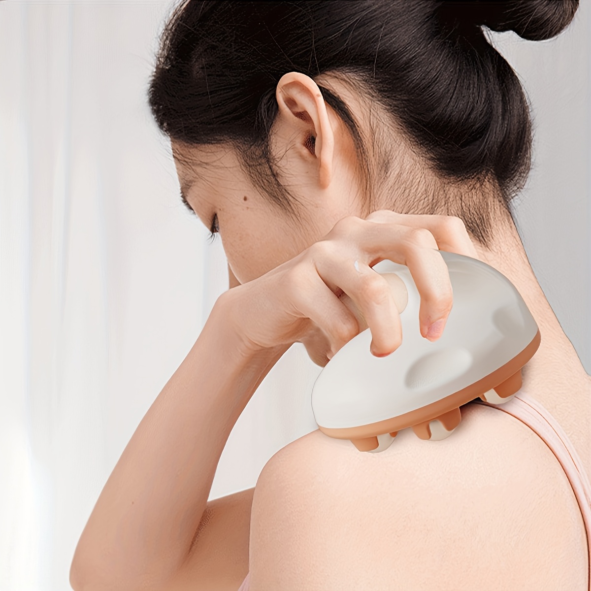 7-Točkovni Masažer sa Valjcima za Duboko Masažiranje Mišića, Pogodan za Stomak i Celu Figuru—Ovaj Prenosivi Ručni Alat sa Loptom je Savršen za Ruke, Ramena, Struk i Butine, Što ga Čini Idealnim Izborom za Kućni Fitnes i Putovanja