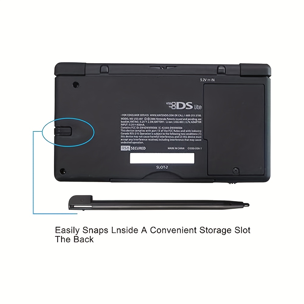 Stylus olovka za DS Lite, Zamenska stylus olovka za DS Lite, 4 u 1 kombo set stylus olovaka u više boja za NDSL