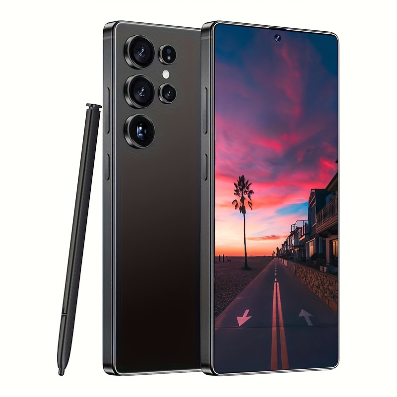 Globalno Otključan Novi Pametni Telefon, 8GB+256GB Memorije, 6.6-inčni Ekran, 48MP+72MP Kamera, 4800mAh Velika Baterija sa Super Dugim Trajanjem Baterije, Podrška za Dual SIM, Otključavanje Prepoznavanjem Lica, Savršen za Noć Veštica/Bozić, Idealan Praznični Poklon