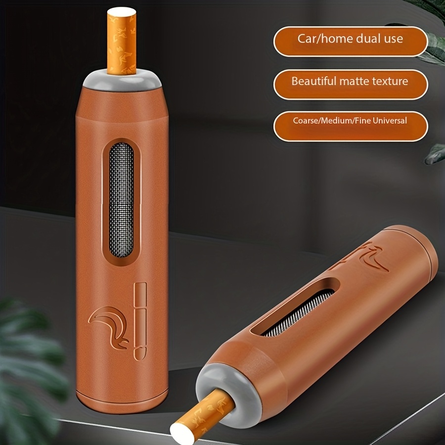 Prenosiva pepeljara koja sprečava pad pepela: Savršena za upotrebu u automobilima, pepeljara za lenje ljude, pribor za pušenje za vozila, nema potrebe za čišćenjem pepela, pušenje u vozilima, kontrola pepela, lako se čisti, dizajn otporan na prosipanje