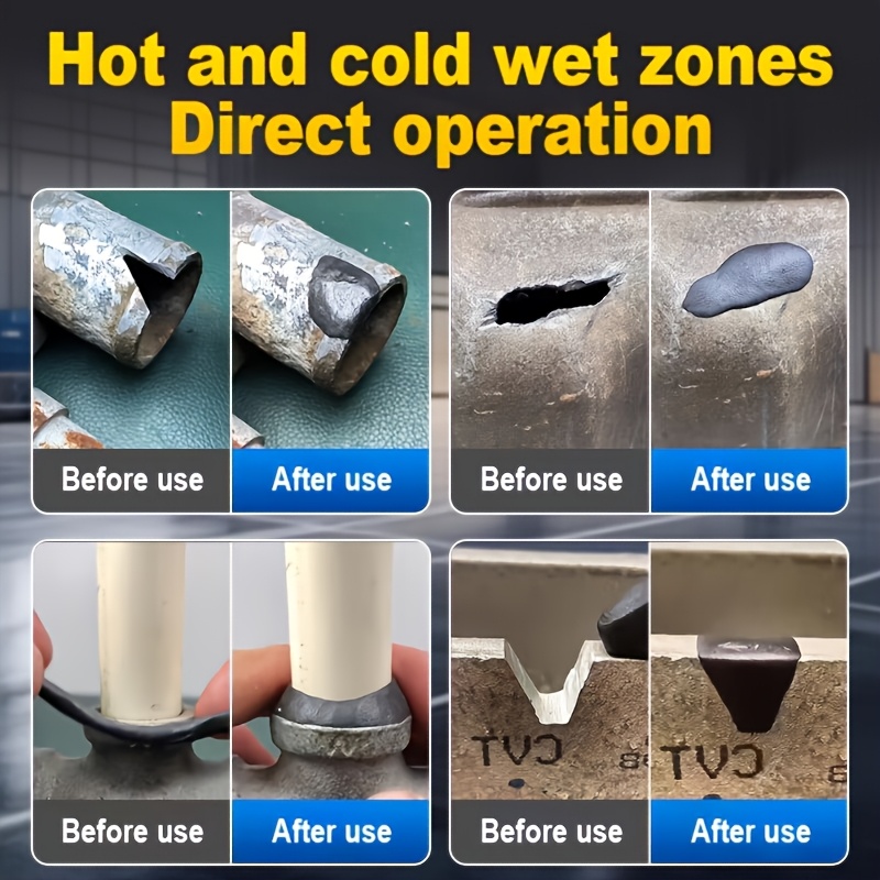 Doeyvose Automobilski Epoksidni Kit za Popravku RV i Automobila - Brzo Sušenje Bez Potrebe za Trakom, Zaptivač za Navoje, Spaja Cevi, Branike, Tvrdi Plastiku - 100g/3.53oz, Popravka Automobila, Elegantno Pakovanje, Izdržljivo Lepilo, Ljepilo za Navoje, Za Entuzijaste uradi sam, Održavanje Vozila, Jednostavna Primena, Snažno Povezivanje, Lepilo za Branje Navoja, Vlasnici Automobila