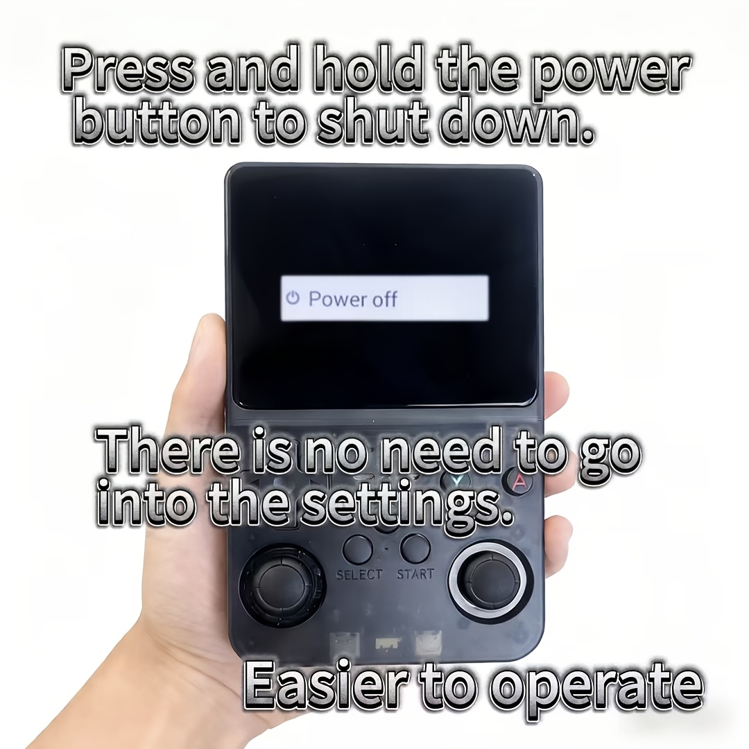 Moderne konzole za igre | Prenosivi ručni uređaji za igre sa kontrolerima | 128GB/64GB memorije | Baterija od 3000mAh | Podržava prebacivanje između više jezika | Dostupno u 7 boja | 3.5-inčni klasični ekran za zabavu | 10 nivoa podesive jasnoće | E