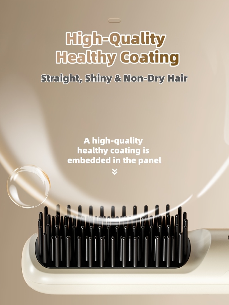 Prenosivi Ravnalo za Kosu sa Funkcijom Isključivanja - 4 Nivoa Temperature, Ravnanje/Stilizovanje bez Čvorova, Bezbedno za Mokru/Suvu Kosu, Pogodno za Baterijsko Ravnalo za Njegu Kose (Putno Prijateljsko)