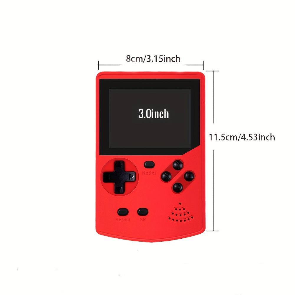 Prenosiva ručna konzola za igranje sa RTOS sistemom, podržava žično povezivanje kontrolera za multiplayer i TV konekciju, lagana i praktična, bogat sadržaj, dugotrajna baterija, savršena za igru na otvorenom, idealan rođendanski poklon