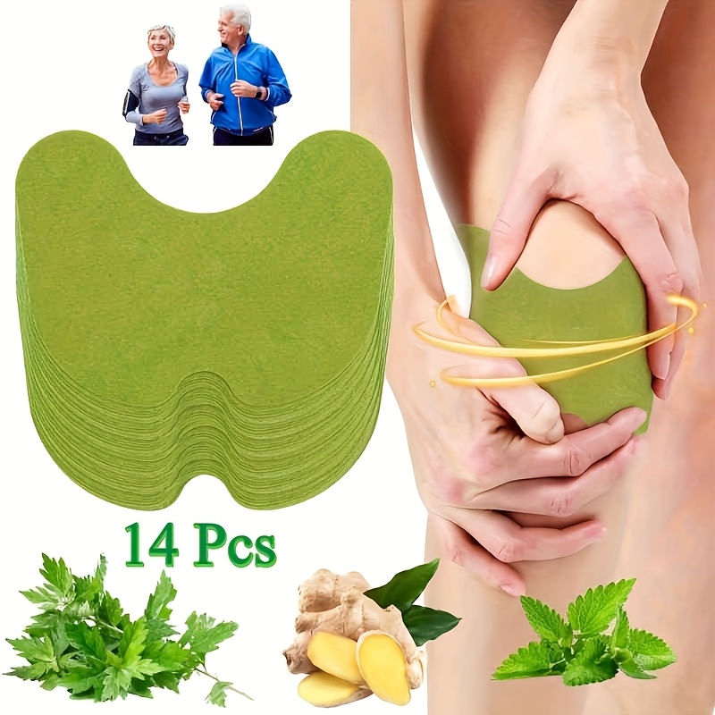 14/22/26 komada Flastera od Pelina | Pogodno za Kolena, Stopala, Laktove i Vrat i Ramena - Bez Potrebe za Napajanjem, Mekana Netkana Tkanina, Svaki Komad Traje 6-8 Sati, Idealno za Svakodnevnu Upotrebu i Aktivnosti na Otvorenom