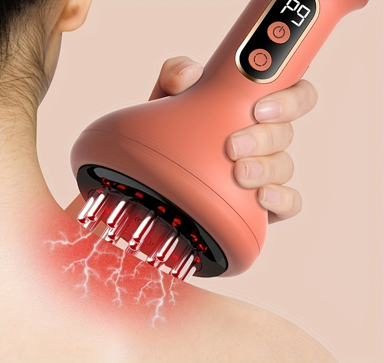 Limfna Drenažna Masažna Naprava i Pametni Alat Protiv Strija i Celulita – Meridijanski Uređaj za Dubinsko Tkivo, Pruža Precizno Iskustvo Udobnosti, Masažer za Leđa, Limfna Masaža, Dubinska Masaža, Strije