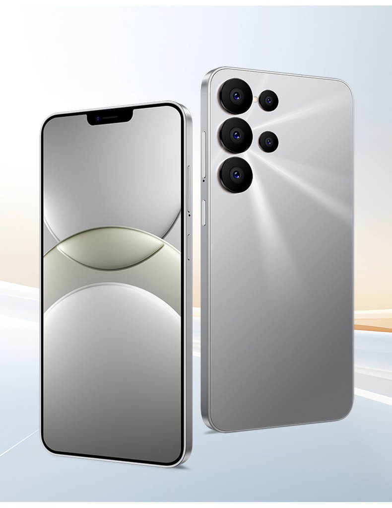 Novi Android Smartphone sa Sistemom Dve Kamere (13MP + 48MP) i Velikim Prostorom za Skladištenje | Ekran od 6.5 inča, 5G, USB Type-C, Android 15, 4K Video Snimanje, Wi-Fi, Polimer Baterija - Idealan za Poklone za Odmor