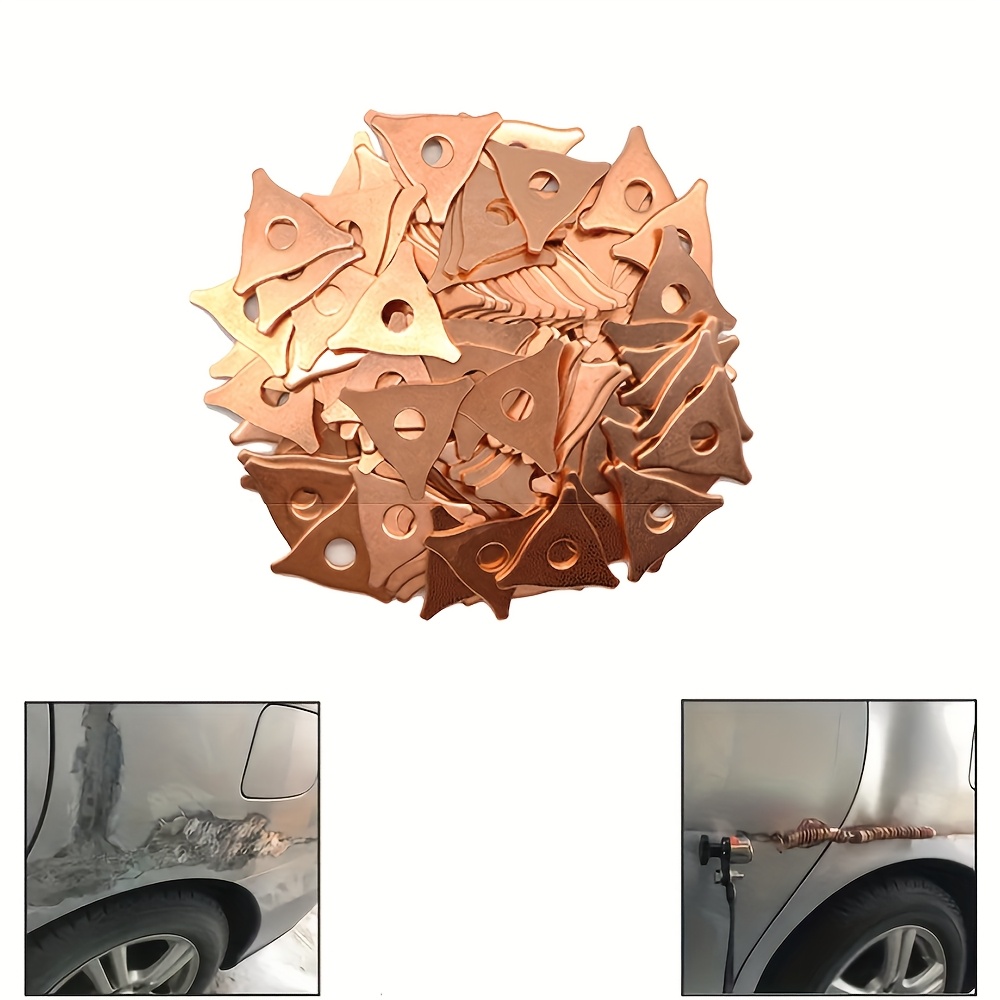 30 Trouglastih Podloški za Uklanjanje Udubljenja, Alati za Uklanjanje Udubljenja, Multifunkcionalne Podloške za Popravku Automobila, Alati za Popravku Limova