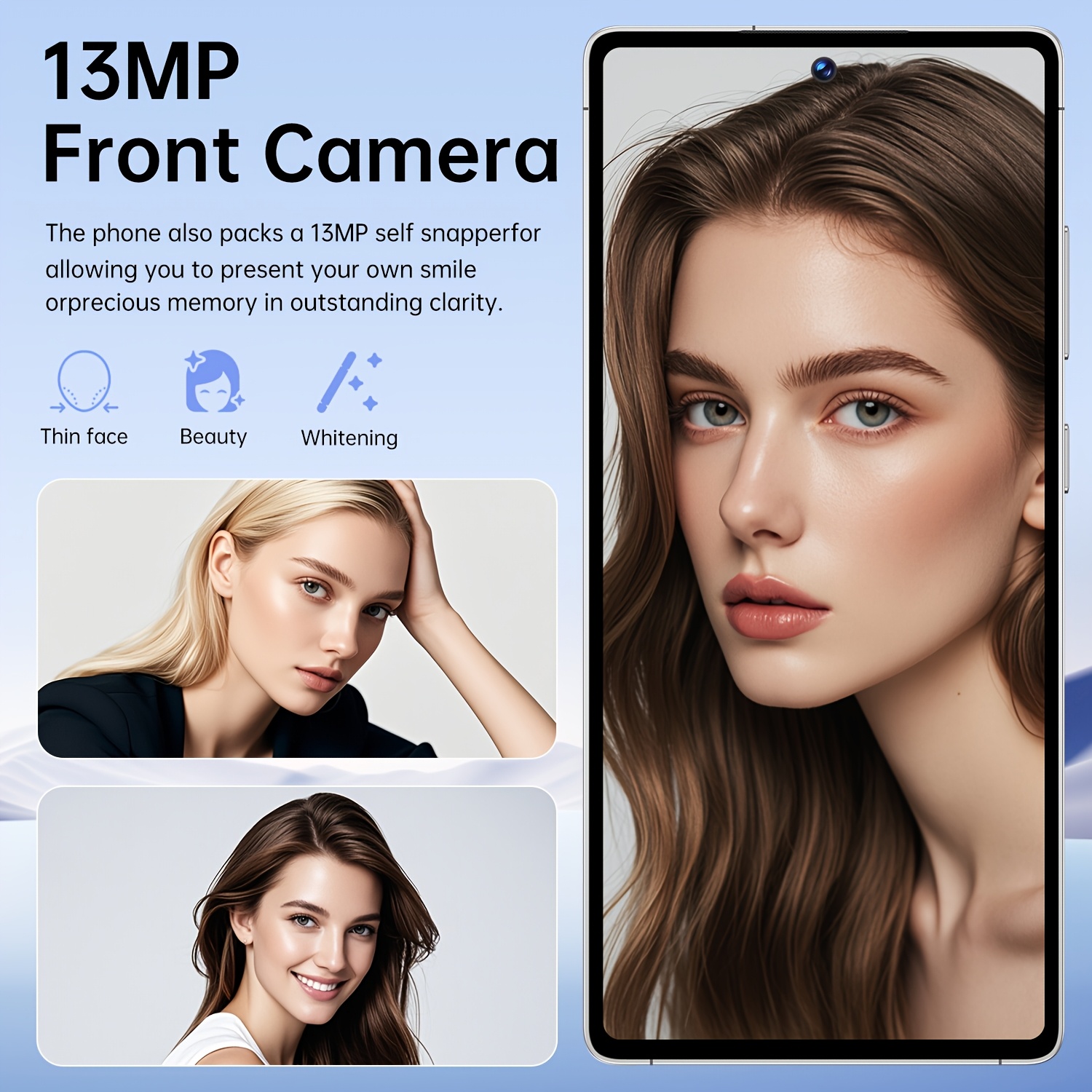 Novi pametni telefon sa pametnim otključavanjem, velikim ekranom od 6,8 inča, HD dvostrukom kamerom od 13MP+48MP, dugotrajnom baterijom, ugrađenim olovkom, dual SIM i GPS-om. Sa modernim dizajnom, vrhunskim materijalima i izdržljivom konstrukcijom. Ovaj sveobuhvatni putni telefon kombinuje funkcije