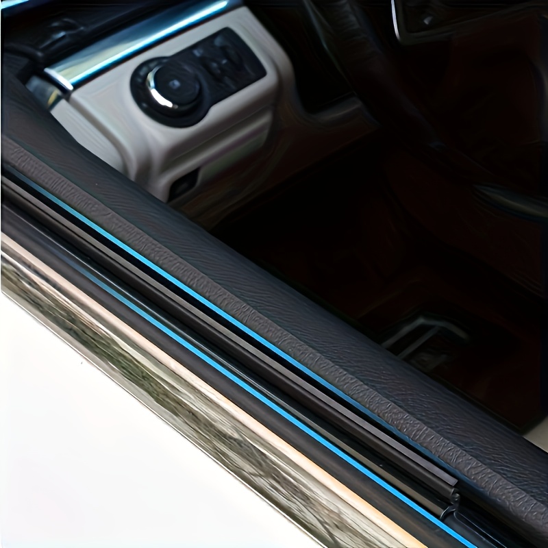 Set od 2 izdržljiva brisača za bočne stakla - Napravljena od silikona koji se ne deformiše, pogodna za SUV vozila, kamione i automobile, sa crveno-crnim dizajnom, otporna na kišu i sneg, poboljšana vidljivost vozila, moderan dizajn brisača