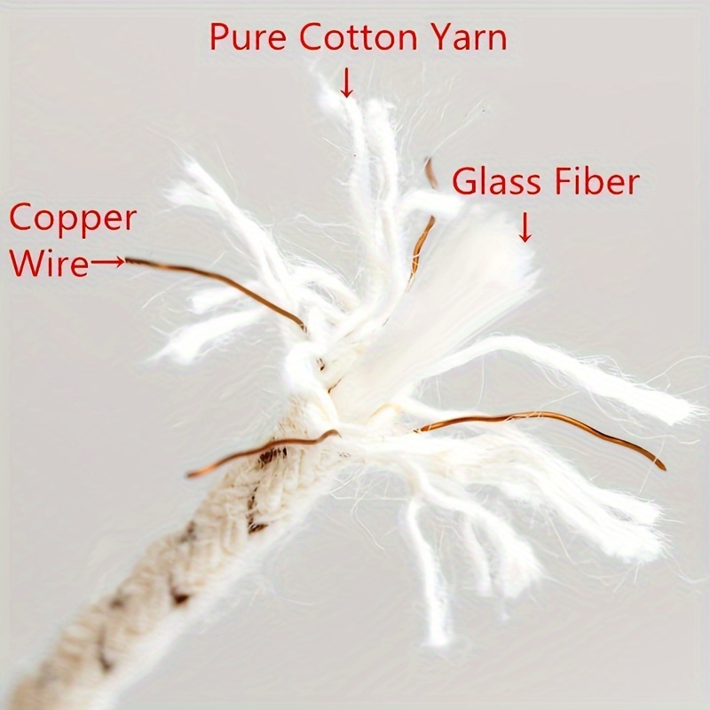 20 komada čvrstih metalnih fitilja za lampe - dugotrajno gorenje, kompatibilni sa alkoholnim i kerozinskim lampama, upaljačima - zamenski fitili za kampovanje, hitnu rasvetu, stolne lampiona - izdržljivi fitili, pouzdani konstrukcija, stalno gorenje, neophodna oprema za outdoor aktivnosti