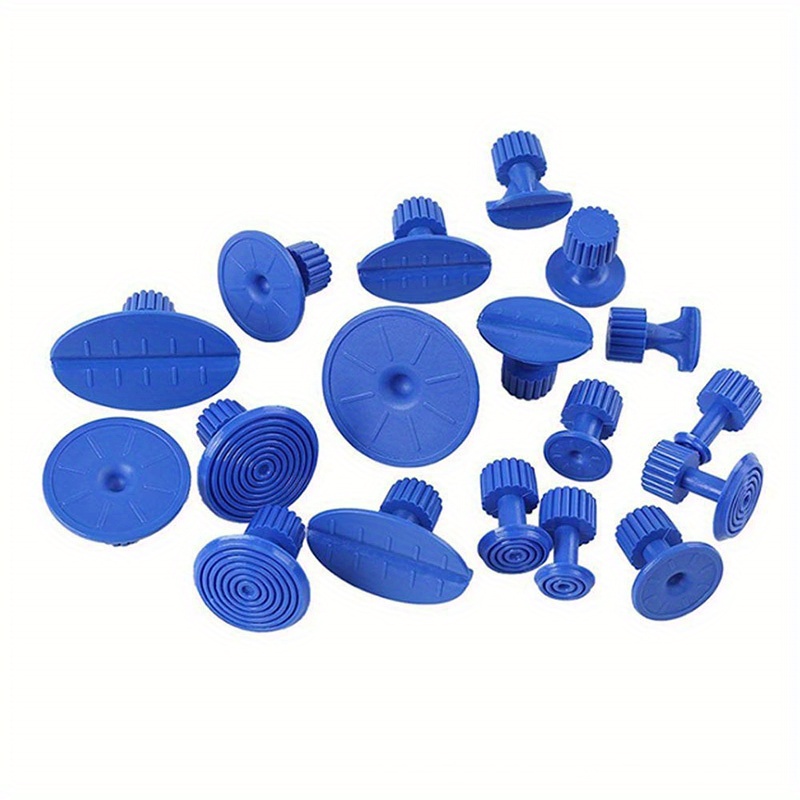 Alat za popravku udubljenja na automobilu, komplet za popravak lima sa kliznim čekićem i lepkom + 18 komada lepka