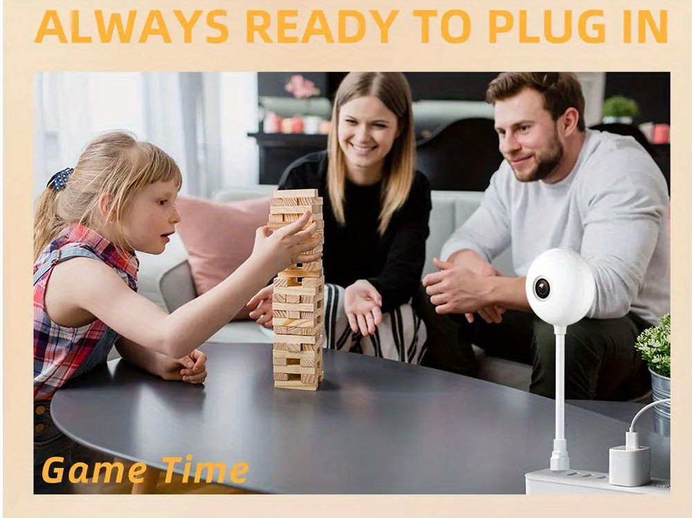 Tuya USB Sijalica za Unutrašnju Upotrebu Mini Wifi 3MP Mala Kamera sa Cloud Skladištem Kompatibilna sa Smart Life Home Plug And Play