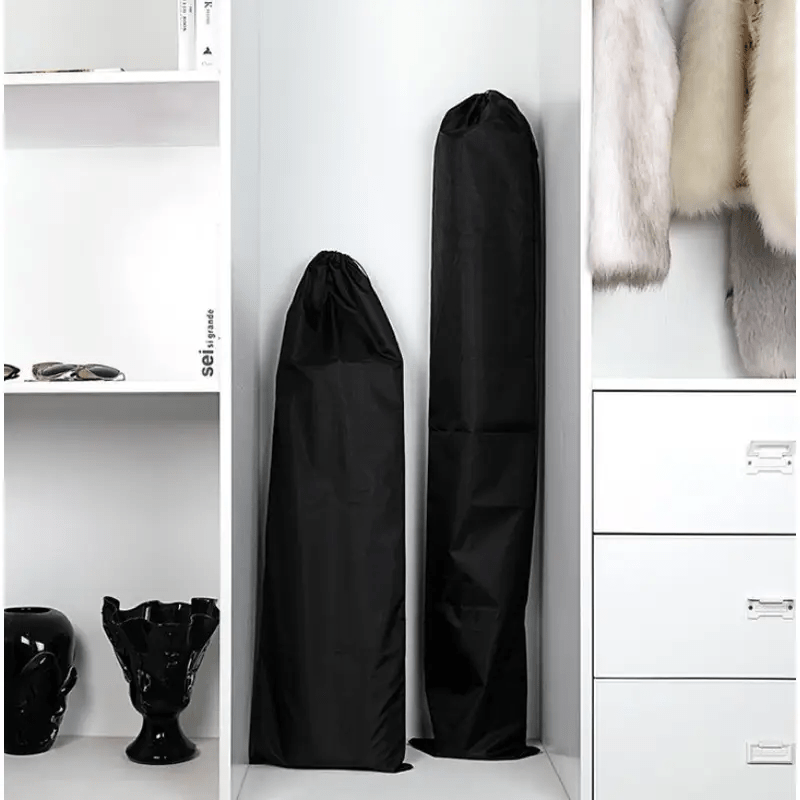 Prevelika Premium Oxford platnena torba za skladištenje, sklopivi dizajn, dostupna u različitim veličinama, sa dugim remenom za rame, idealna za aktivnosti na otvorenom, kampovanje, sklopive stolice, kišobrane i frižidere - Crna, dostupna u različitim veličinama.