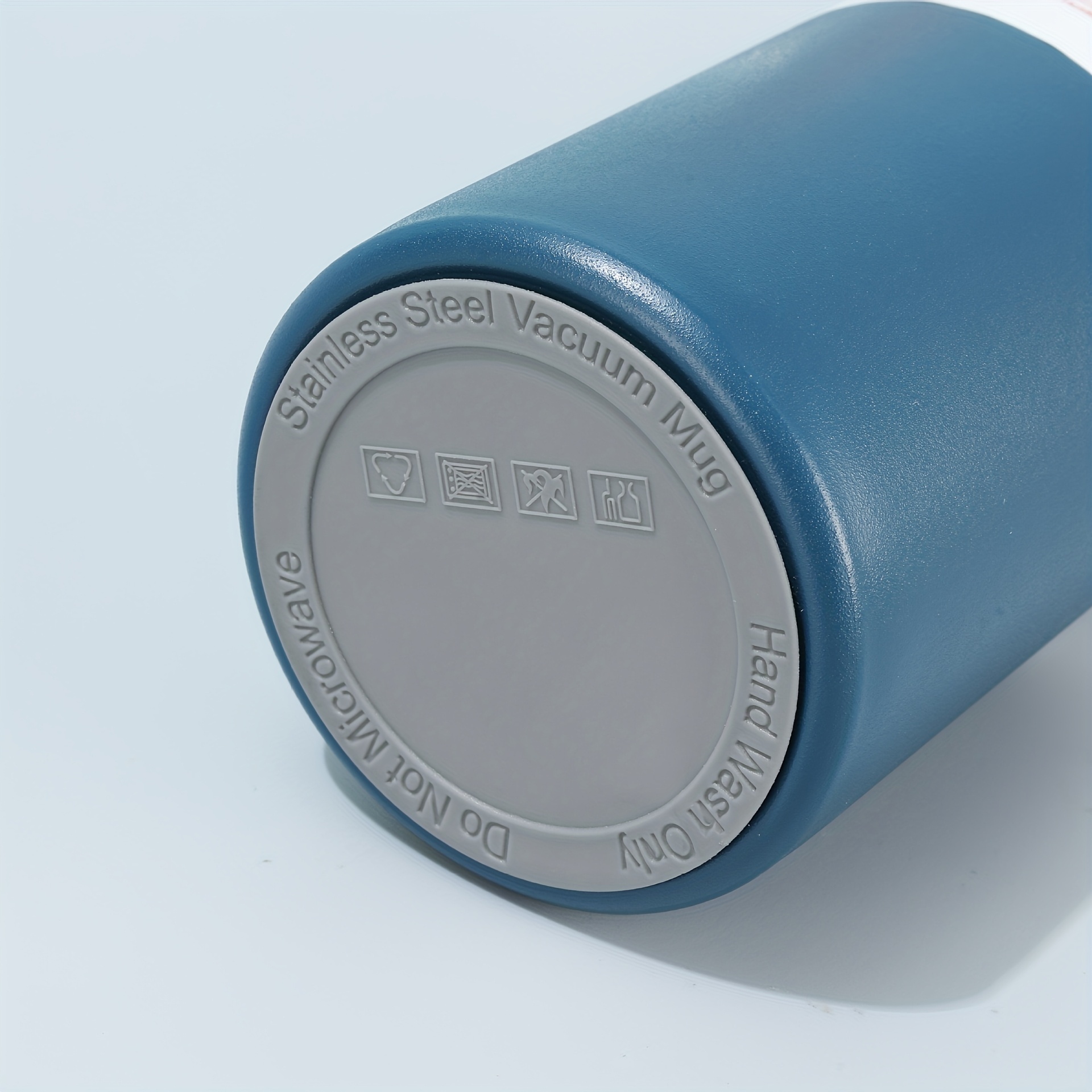 Set termos boca od nerđajućeg čelika 500ml | Održava temperaturu čaja i kafe savršenom, prenosiva, idealna za profesionalce - Sadrži 1 termos i 3 poklopca, mat završnica