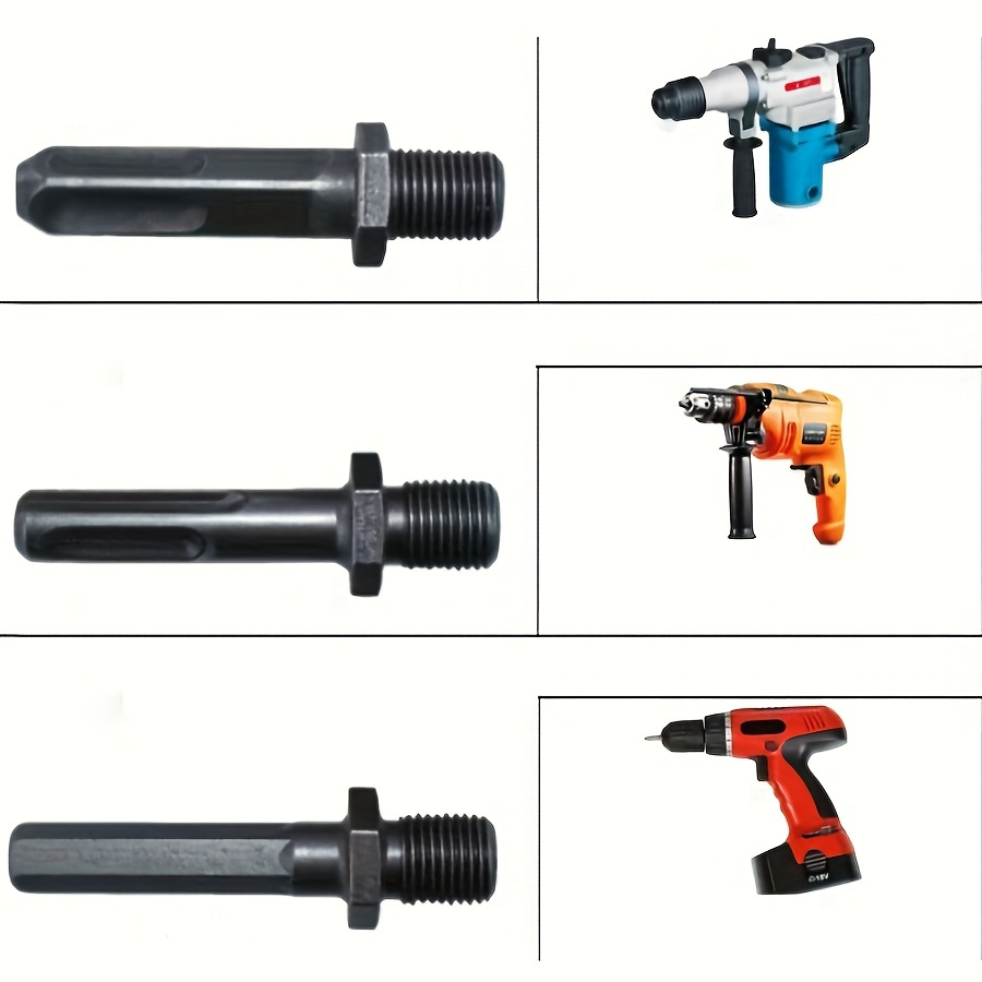 1 kom, 32/34mm - Alat za lako cepanje drveta sa nastavkom za bušilicu, dolazi sa okruglim i šesterokutnim drškama, lako cepa drvo, pogodan za negu travnjaka i obradu drveta