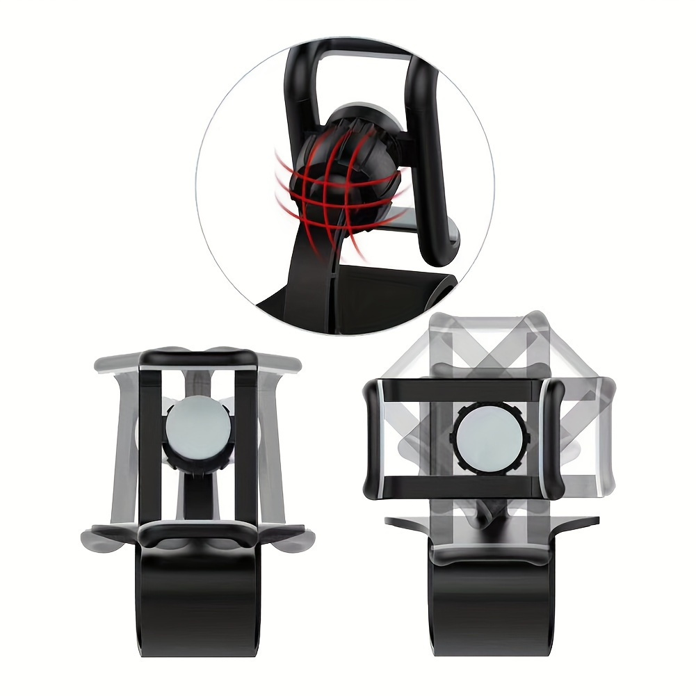 Svestrani auto držač za telefon koji se rotira 360 stepeni. Odgovara različitim modelima telefona i može se koristiti tokom cele godine, u svim sezonama.