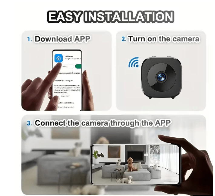 1 kom/2 kom Crni Wifi Kućni Nadzorni Sistem, Daljinsko Praćenje u Realnom Vremenu putem Aplikacije, ABS Materijal, Idealno za Kućnu i Komercijalnu Sigurnost, Kućni Sigurnosni Sistem, Unutrašnja Kućna Sigurnost, Unutrašnja Bežična Sigurnost, Kućna Sigurnost, Pogodno za Dnevne Sobe, Hotele, Prodavnice
