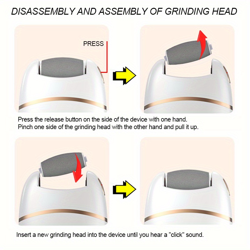 12 Komada Rezervnih Glava za Brušenje, Dodaci za Električni Pedikir, Zamenjivi Valjci za Uklanjanje Tvrdog Svetlo Bež Sloja - Idealno Oruđe za Uklanjanje Teškog Svetlo Bež Sloja na Petama, Savršen Poklon za Dan Majki