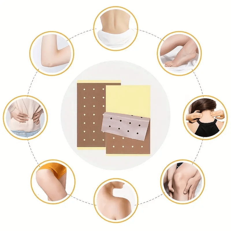 Tradicionalni kineski medicinski tigrov kamenac u pasti - Neelektrično prirodno olakšanje za kolena, vrat, ramena i mišiće | Uključuje biljnu pastu, stikere i prirodne sastojke (Pu Huang, đumbir, tulipan) | Tradicionalna kineska medicina za podršku kolenu, olakšanje mišića i zglobova, flasteri za podršku kolenu, tradicionalna kineska medicina, flaster sa prirodnim sastojcima