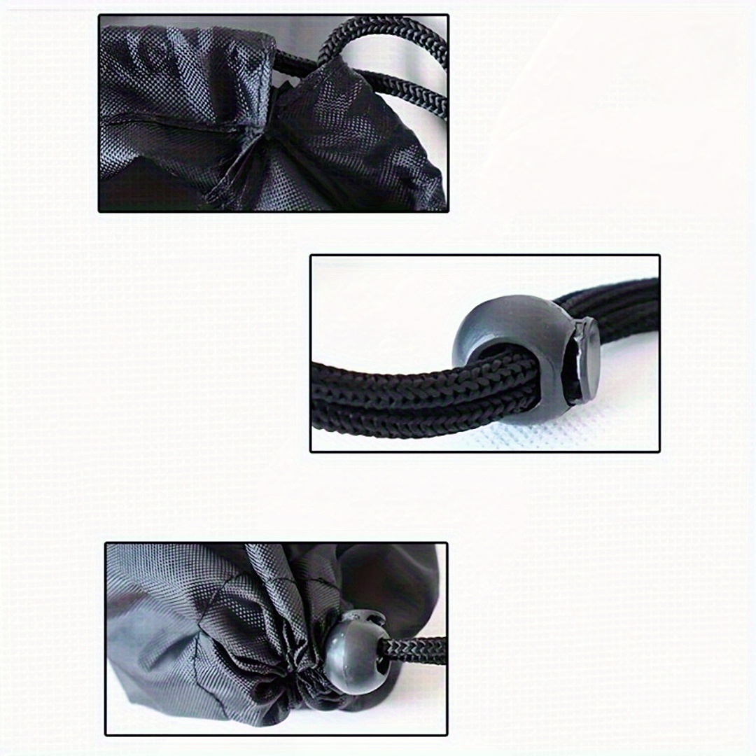 Prevelika Premium Oxford platnena torba za skladištenje, sklopivi dizajn, dostupna u različitim veličinama, sa dugim remenom za rame, idealna za aktivnosti na otvorenom, kampovanje, sklopive stolice, kišobrane i frižidere - Crna, dostupna u različitim veličinama.