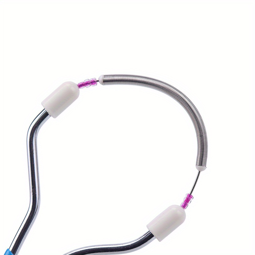 Prenosivi ručni uređaj za uklanjanje dlačica sa lica bez boli, sa oprugom, pogodan za područja poput usana i obrva.