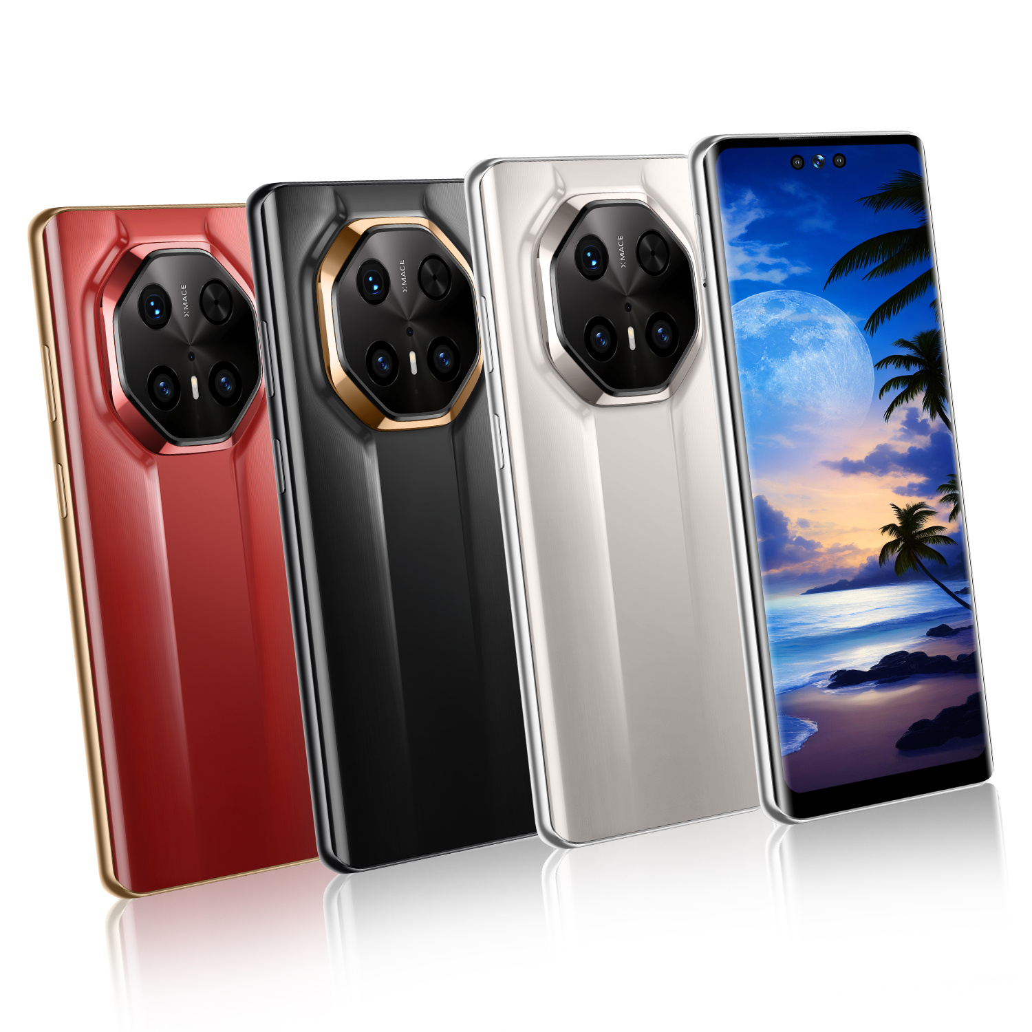 Novi otključani Android pametni telefon, opremljen sa 8GB RAM-a + 256GB memorije, 6.93-inčni HD ekran na dodir, 16MP+50MP prednja i zadnja HD kamera, Android 12 sistem, GPS pozicioniranje, moderan i kul dizajn, trendi moda, studentski telefon, poslovni telefon, idealan poklon za praznike i rođendane