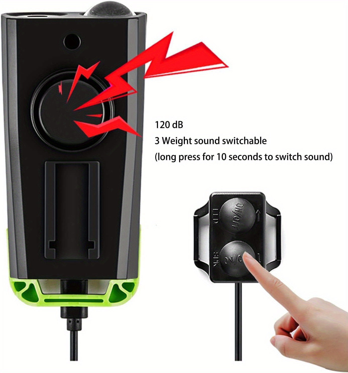 USB-Punjiva Biciklistička Svetiljka sa Brzinomjerom, Odometrom i Zvonom - USB-Prednja Svetiljka za Noćnu Vožnju, 4 Režima Osvetljenja, Biciklistička Svetiljka sa Meračem Brzine i Odometrom