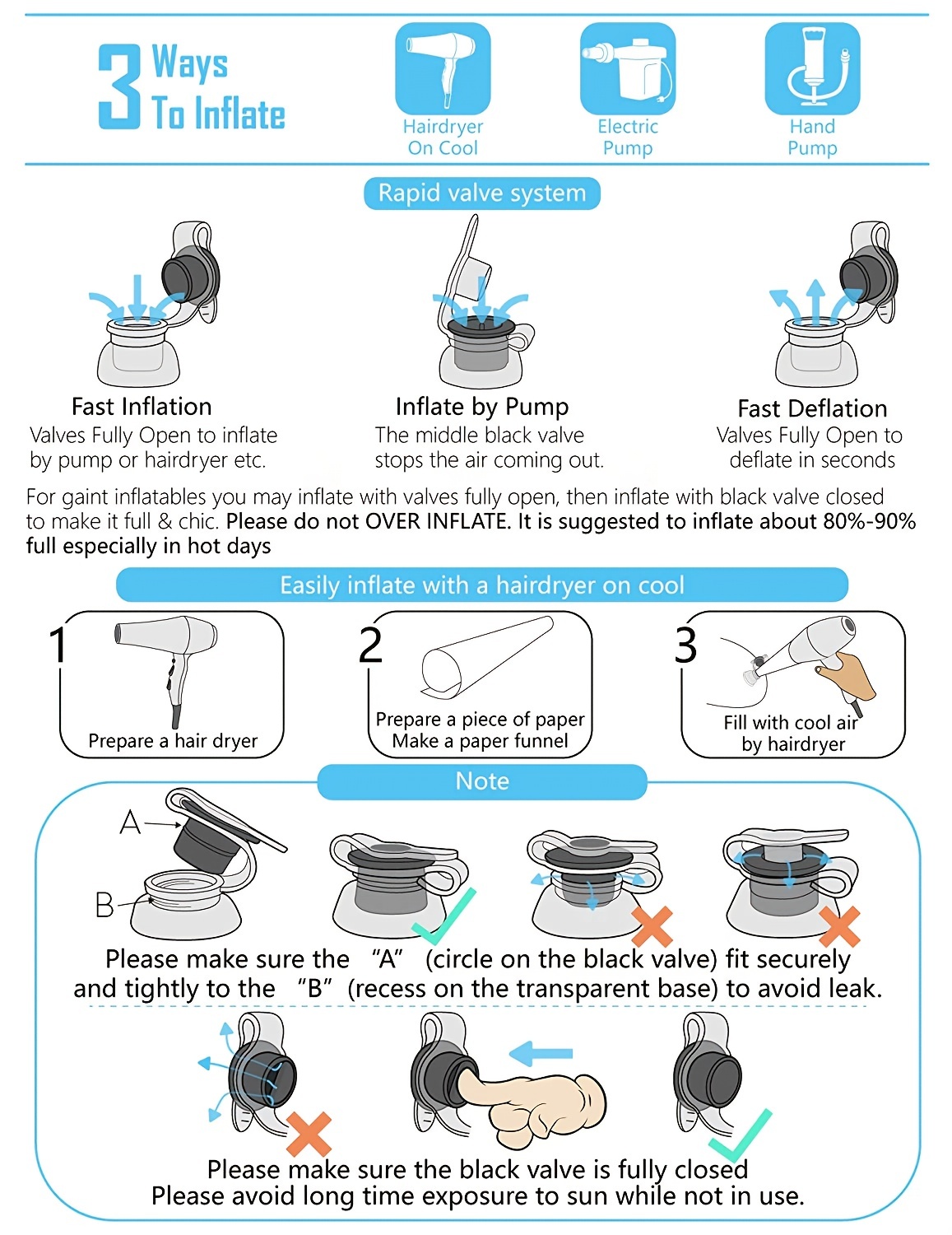 Prenosivi Napuhljivi Krevet, Krevet za Auto, Putni Krevet, Napuhljivi Kauč Šator Krevet, Vazdušni Jastuk za Dom, SUV, Limuzinu, Crna, 139,7 cm