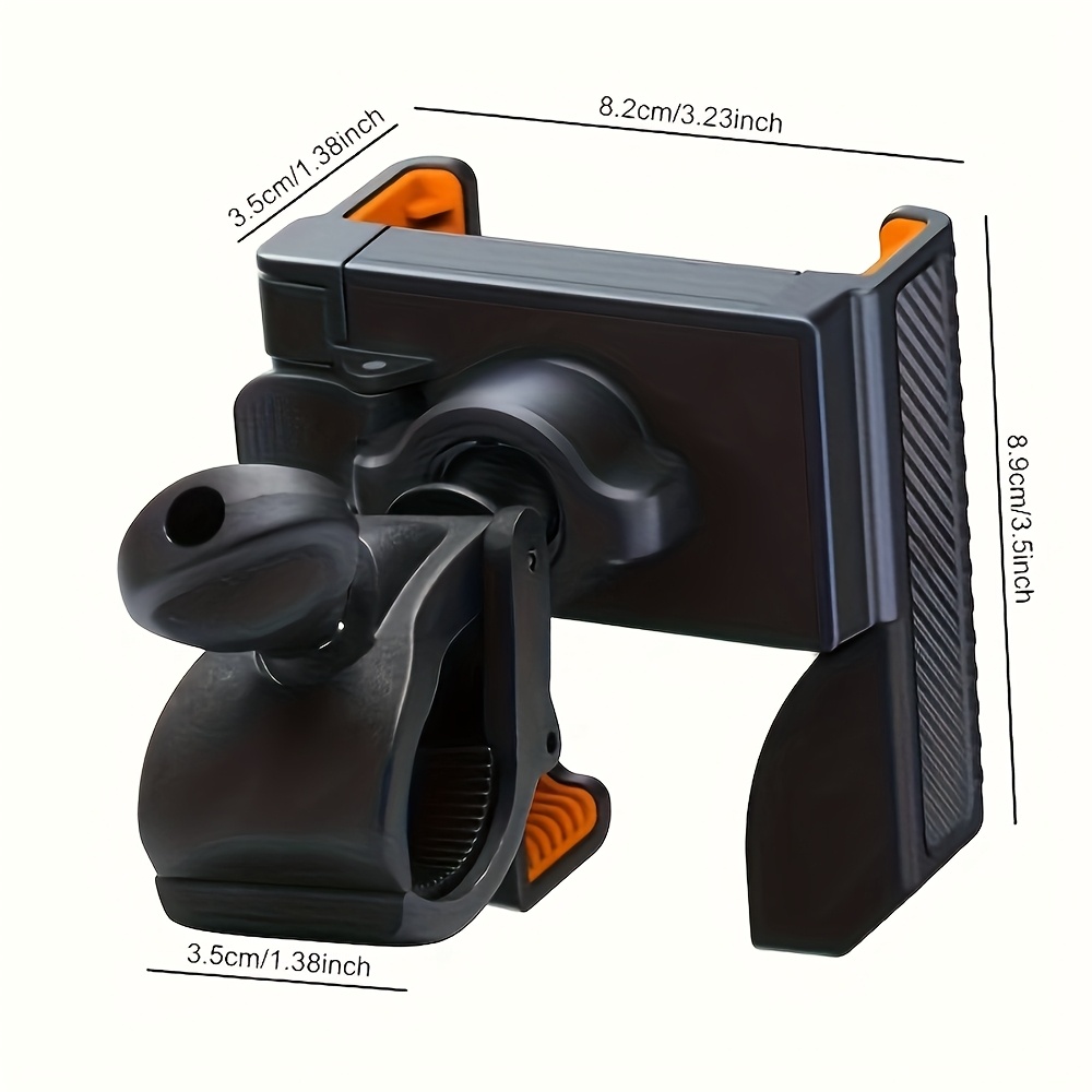 Poboljšani Držač za Telefon za Bicikl - Lako Otpuštanje, Podesiv 360° za Volane 22-45mm i Mobilne Uređaje 4.5‘-7.0', Izdržljiva Plastika