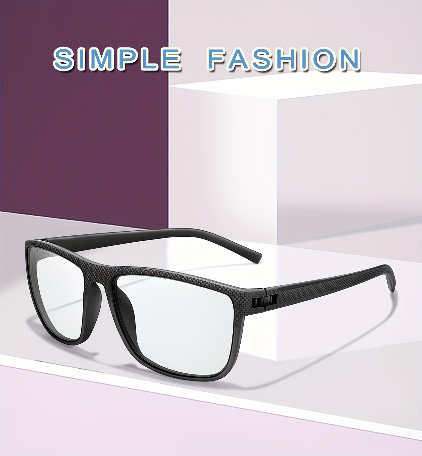 LOISRUBY Fotohromatske Kvadratne Modne Naočare sa Širokim Okvirom - Podešavanje Tamnosti, za Vožnju, Planinarenje, Ribolov, Kampovanje, Biciklizam - Uniseks Naočare za Spoljašnju Upotrebu Pogodne za Muškarce i Žene