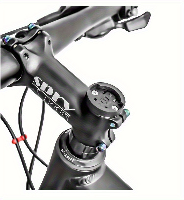 Nosač za biciklistički kompjuter kompatibilan sa Garmin, Bryton i WAHOO, dizajniran kao adapter za vrh stebla bicikla, idealan za biciklističke dodatke
