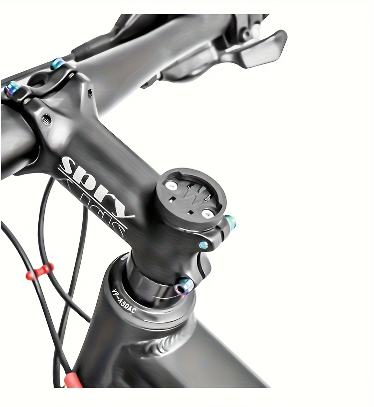 Nosač za biciklistički kompjuter kompatibilan sa Garmin, Bryton i WAHOO, dizajniran kao adapter za vrh stebla bicikla, idealan za biciklističke dodatke