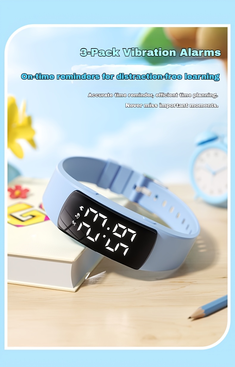 2026 Nova LED Studentska Kvadratna Multifunkcionalna Sportska Narukvica | Brojač Koraka, Vibracioni Alarm, Praćenje Kalorija, Praćenje Udaljenosti, Direktno Punjenje, Minimalistički Dizajn, Svestran Stil, Idealna za Aktivnosti na Otvorenom i Biciklizam, Samostalni Rad