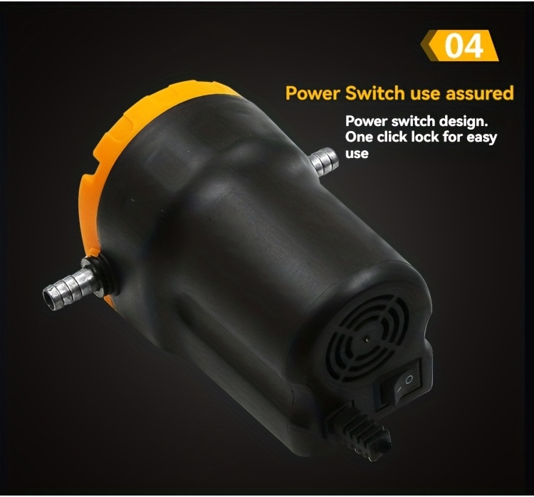 12V/24V/36V Električna Pumpa za Prenos Dizela i Ulja - Snažna Samousisna Pumpa za Ulje sa Fleksibilnim Cevima, Direktno Povezivanje za Motore na Čamcima, Automobilima, Motorima, Kamionima i Sistemima za Cirkulaciju Dizelskog Ulja