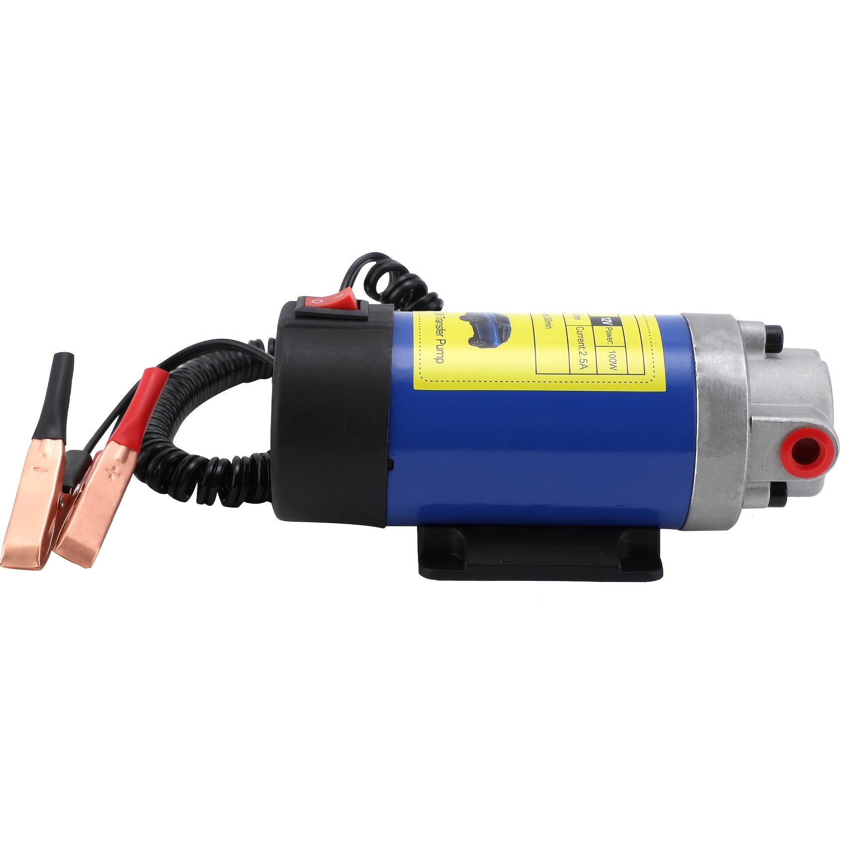 12V/110V Električna prenosiva pumpa za ispuštanje ulja | Metalna pumpa za usisavanje ulja i ulja za menjače za promenu sistema podmazivanja automobila